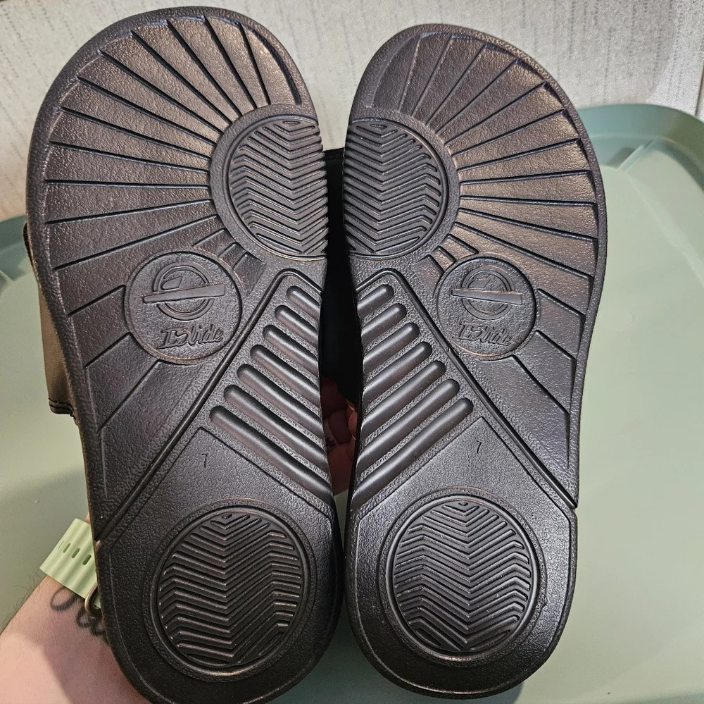ISLIDE ALABAMA ROLL TIDE SLIDES: BLACK: New With Tags: Mens Size 7